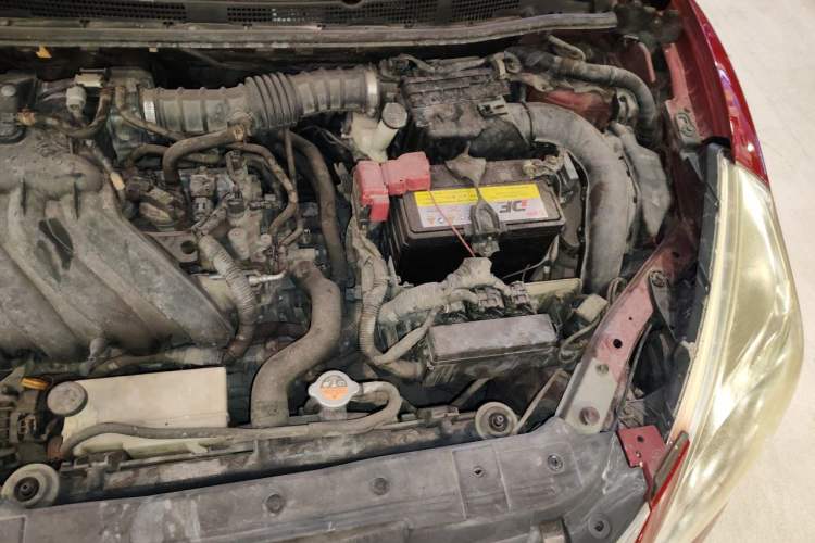 Used Nissan Tiida 2011 1.6L CVT Comfort Model Engine Bay Left