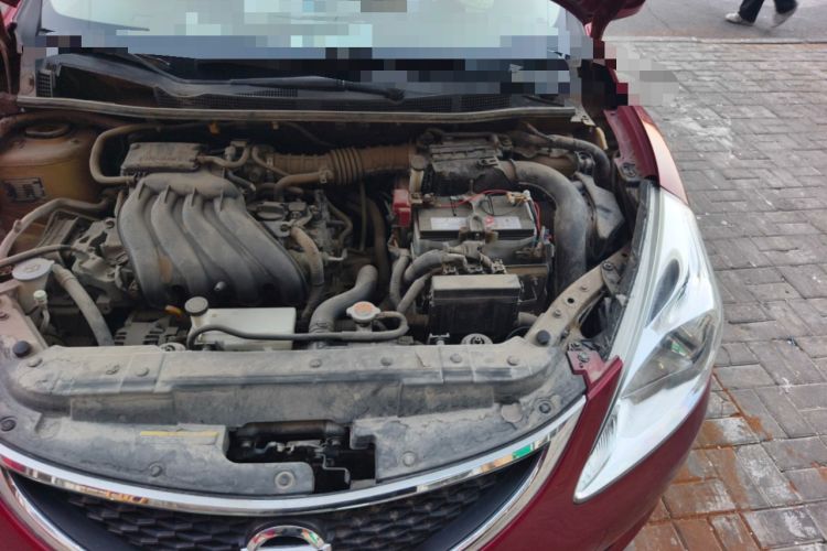 Used Nissan Tiida 2011 1.6L CVT Comfort Model Engine Bay Left