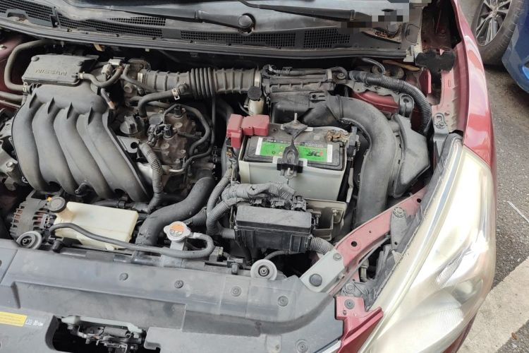 Used Nissan Tiida 2011 1.6L CVT Comfort Model Engine Bay Left