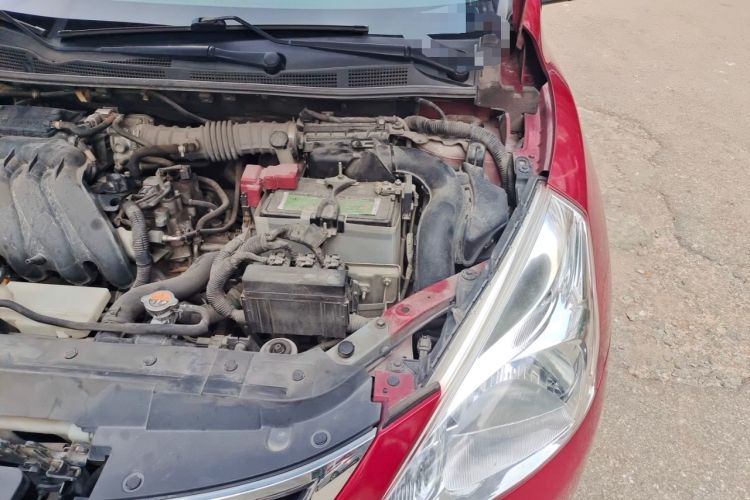 Used Nissan Tiida 2011 1.6L CVT Comfort Model Engine Bay Left
