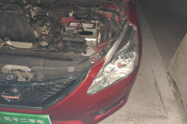 Used Nissan Tiida 2011 1.6L CVT Comfort Model Engine Bay Left