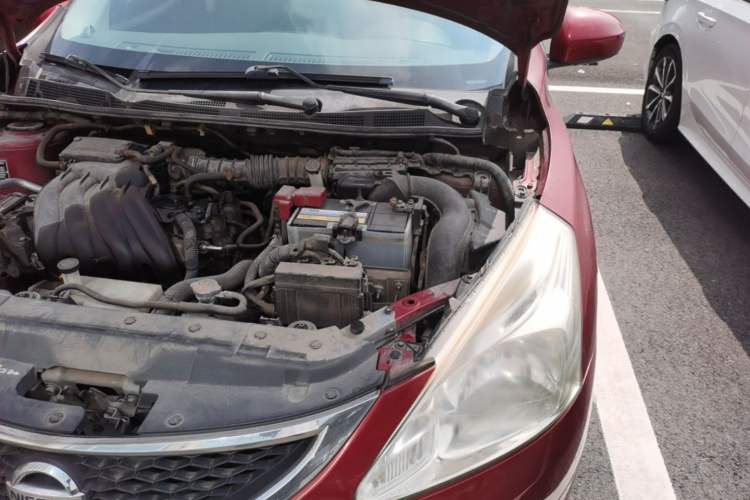 Used Nissan Tiida 2011 1.6L CVT Comfort Model Engine Bay Left