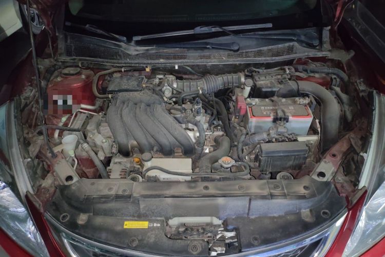 Used Nissan Tiida 2011 1.6L CVT Comfort Model Engine Bay