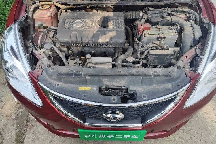 Used Nissan Tiida 2011 1.6L CVT Smart Version Engine Bay