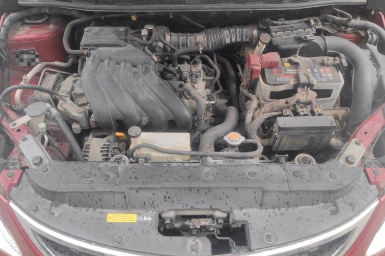 Used Nissan Tiida 2011 1.6L CVT Comfort Model Engine Bay