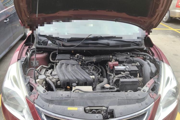 Used Nissan Tiida 2011 1.6L CVT Comfort Model Engine Bay