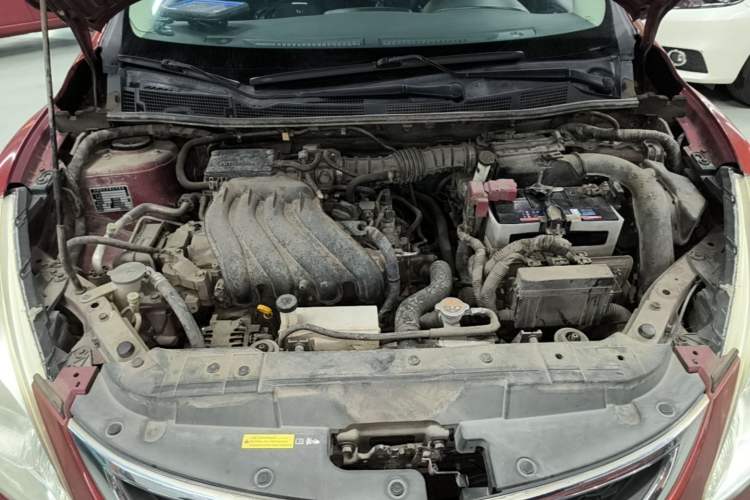 Used Nissan Tiida 2011 1.6L CVT Comfort Model Engine Bay