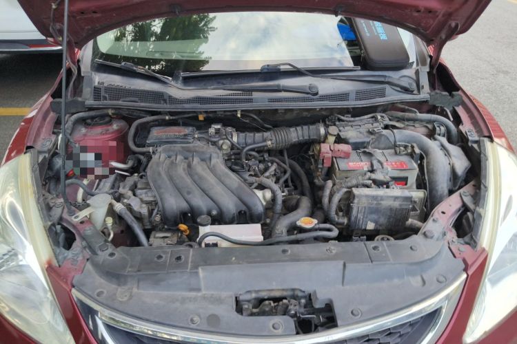 Used Nissan Tiida 2011 1.6L CVT Comfort Model Engine Bay
