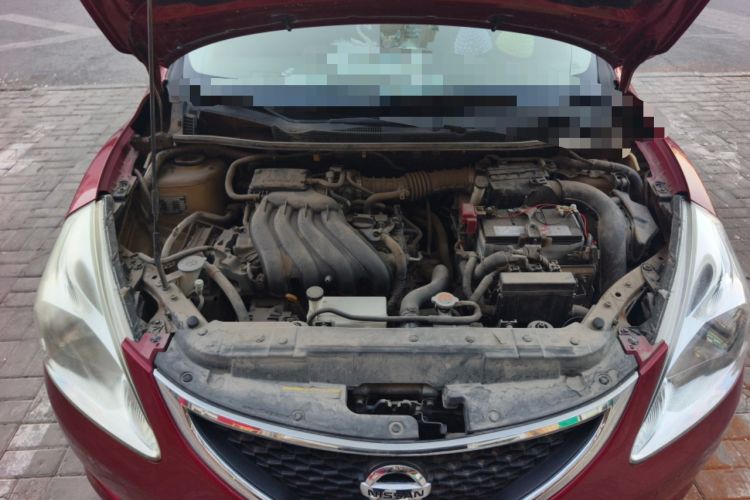 Used Nissan Tiida 2011 1.6L CVT Comfort Model Engine Bay