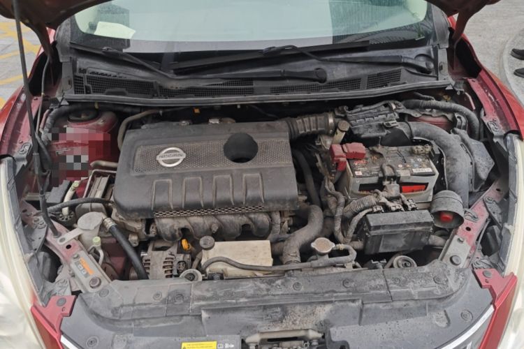 Used Nissan Tiida 2011 1.6L CVT Smart Version Engine Bay