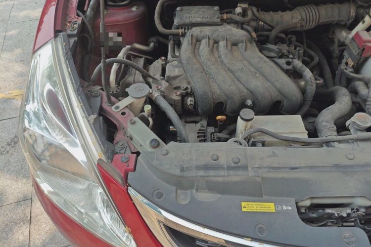 Used Nissan Tiida 2011 1.6L CVT Comfort Model Engine Bay Right
