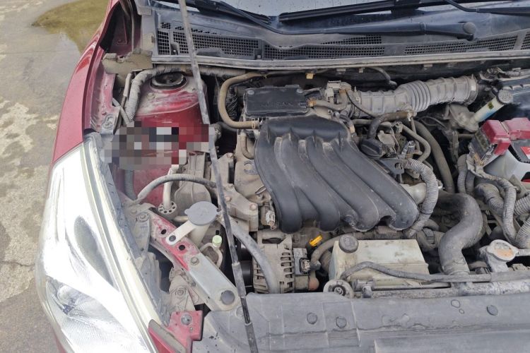 Used Nissan Tiida 2011 1.6L CVT Comfort Model Engine Bay Right