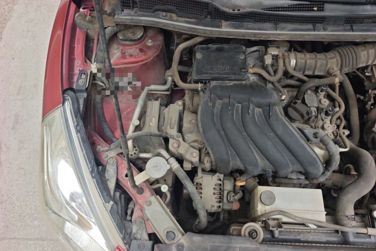 Used Nissan Tiida 2011 1.6L CVT Comfort Model Engine Bay Right