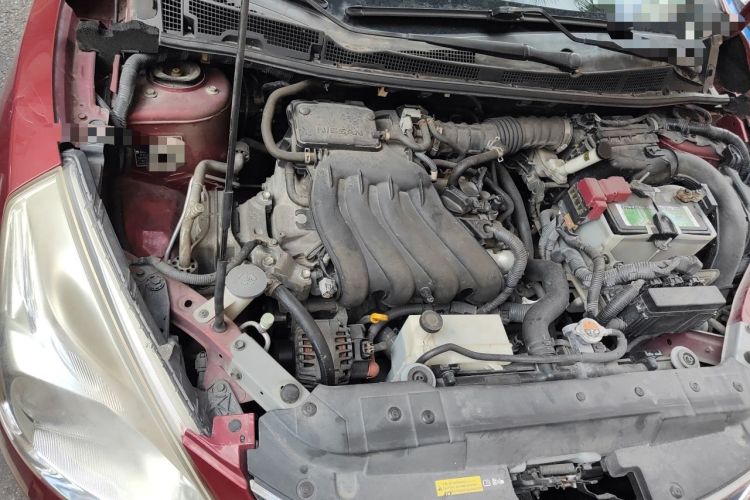 Used Nissan Tiida 2011 1.6L CVT Comfort Model Engine Bay Right