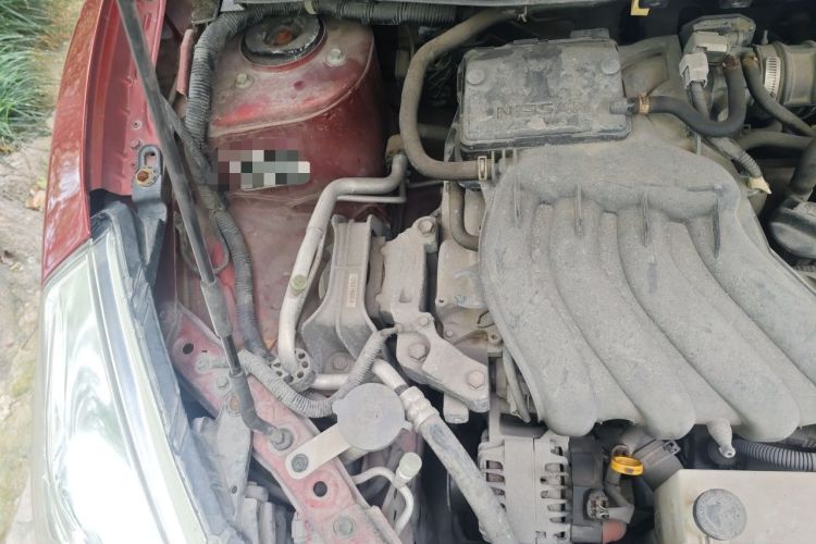 Used Nissan Tiida 2011 1.6L CVT Comfort Model Engine Bay Right