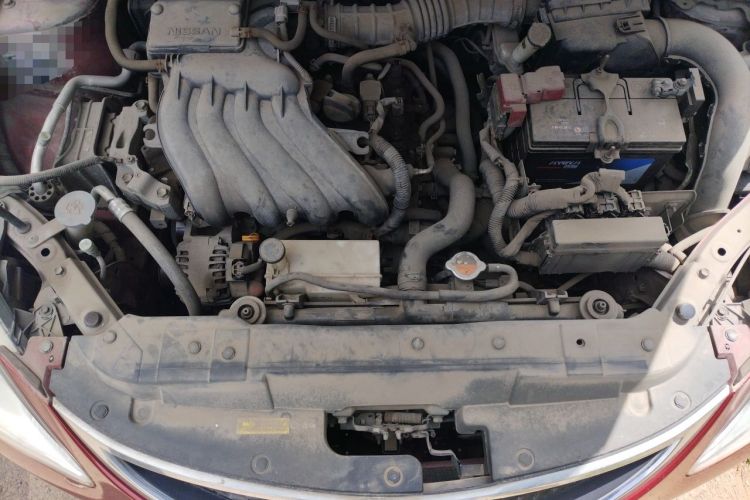 Used Nissan Tiida 2011 1.6L CVT Comfort Model Engine Bay