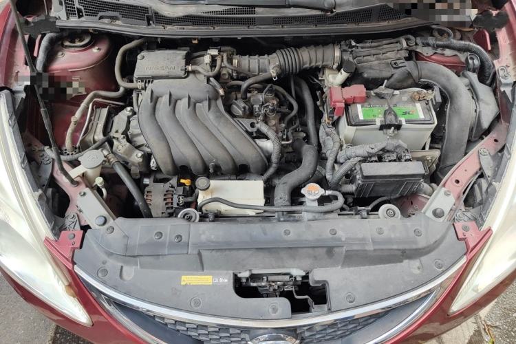 Used Nissan Tiida 2011 1.6L CVT Comfort Model Engine Bay