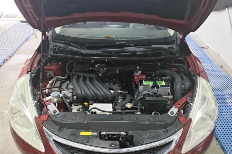 Used Nissan Tiida 2011 1.6L CVT Comfort Model Engine Bay