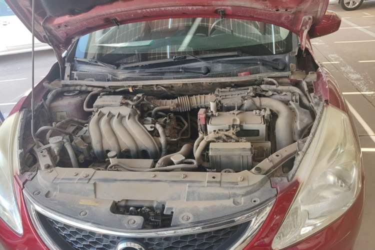 Used Nissan Tiida 2011 1.6L CVT Comfort Model Engine Bay