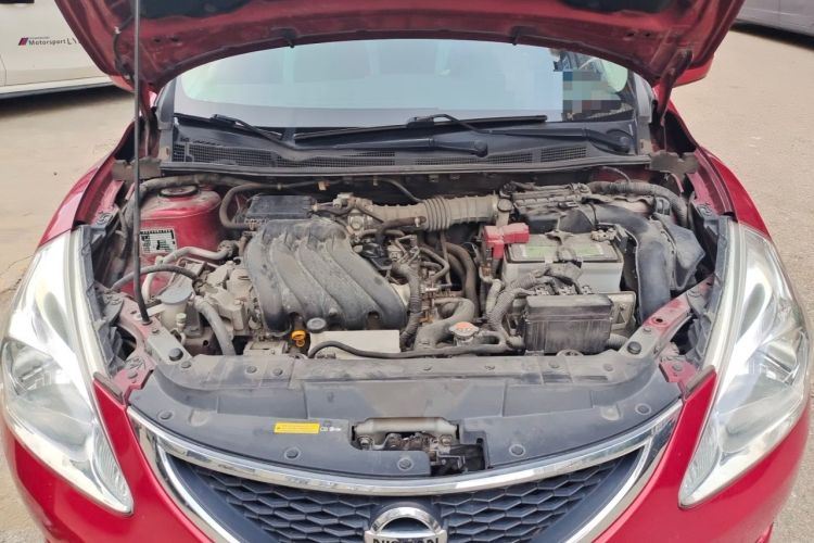 Used Nissan Tiida 2011 1.6L CVT Comfort Model Engine Bay