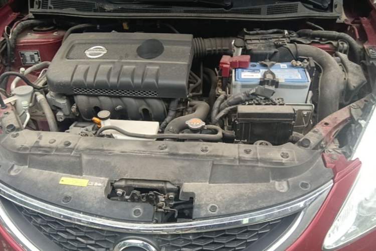 Used Nissan Tiida 2011 1.6L CVT Smart Version Engine Bay