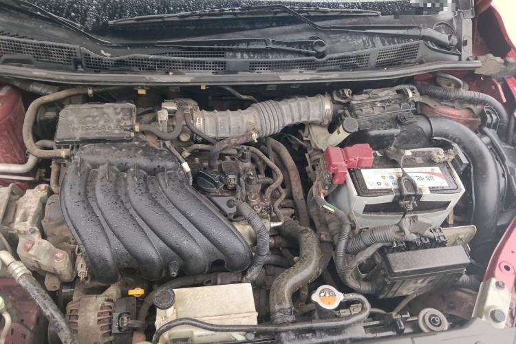 Used Nissan Tiida 2011 1.6L CVT Comfort Model Engine Bay