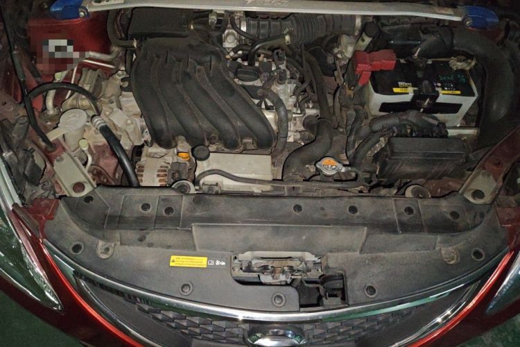 Used Nissan Tiida 2011 1.6L CVT Comfort Model Engine Bay