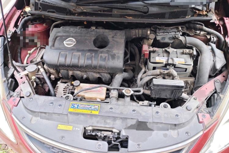 Used Nissan Tiida 2011 1.6L CVT Smart Version Engine Bay