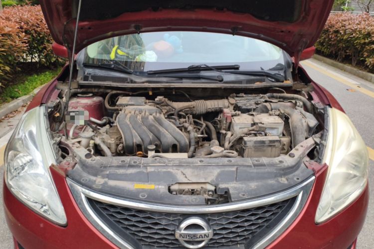 Used Nissan Tiida 2011 1.6L CVT Comfort Model Engine Bay