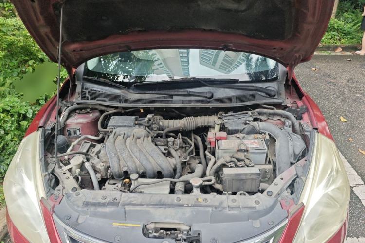 Used Nissan Tiida 2011 1.6L CVT Comfort Model Engine Bay
