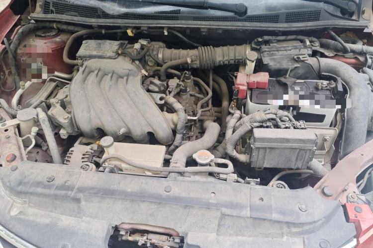 Used Nissan Tiida 2011 1.6L CVT Comfort Model Engine Bay