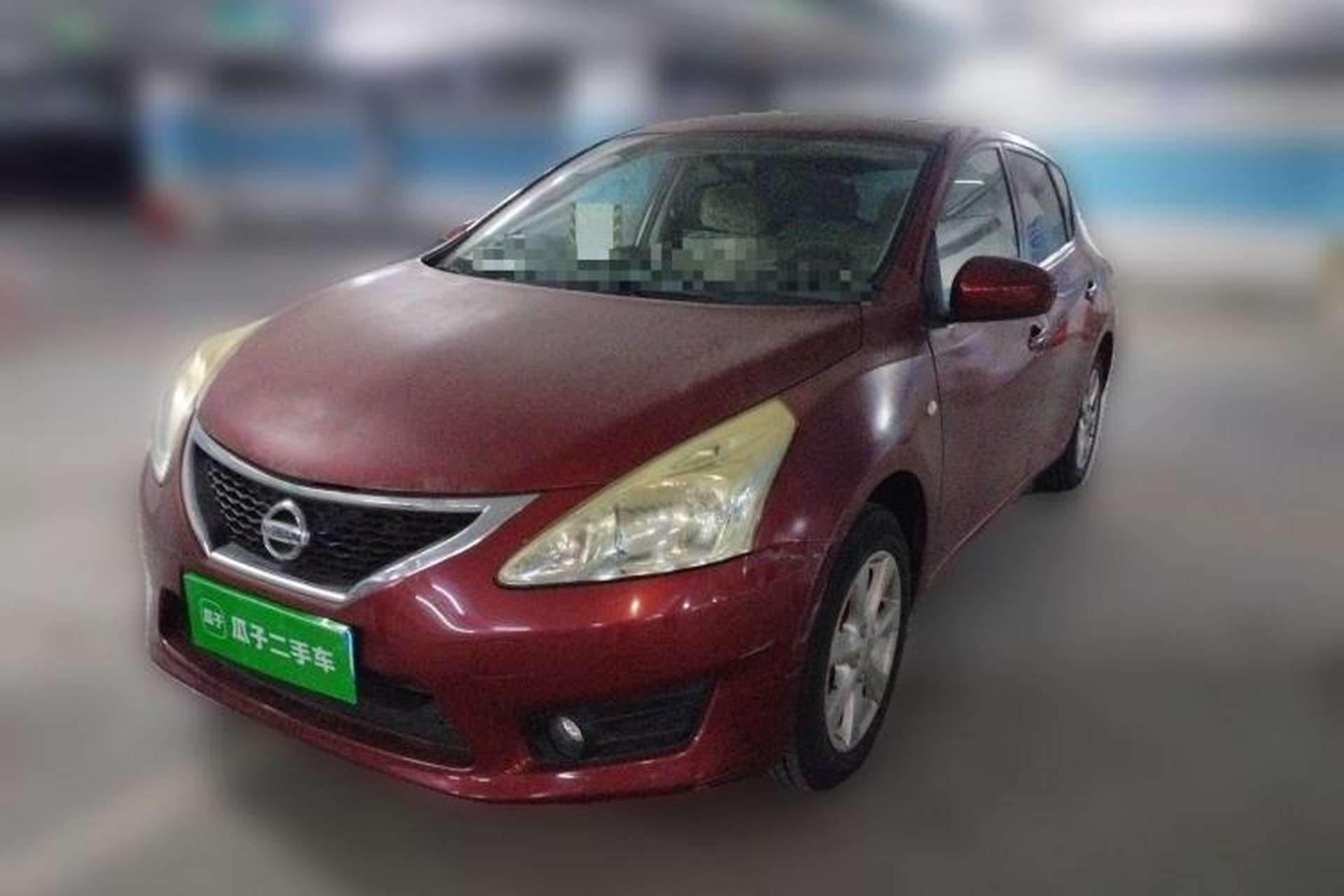 Used Nissan Tiida 2011 1.6L CVT Smart Version Front Left 45 Deg