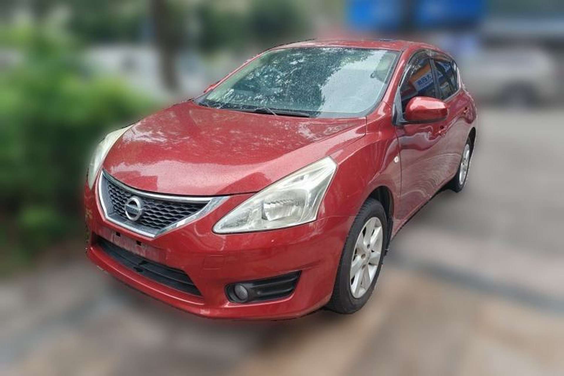 Used Nissan Tiida 2011 1.6L CVT Smart Version Front Left 45 Deg