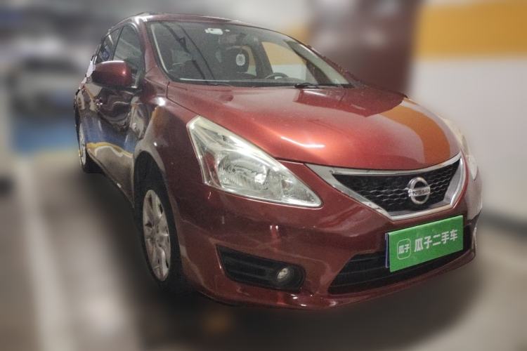 Used Nissan Tiida 2011 1.6L CVT Comfort Model Front Right 45 Deg