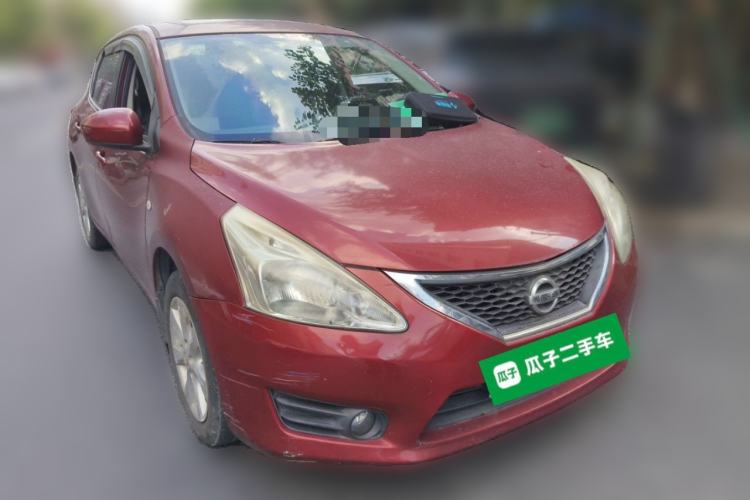 Used Nissan Tiida 2011 1.6L CVT Smart Version Front Right 45 Deg