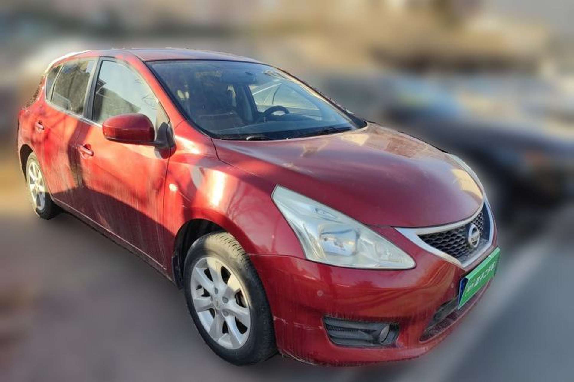 Used Nissan Tiida 2011 1.6L CVT Comfort Model Front Right 45 Deg