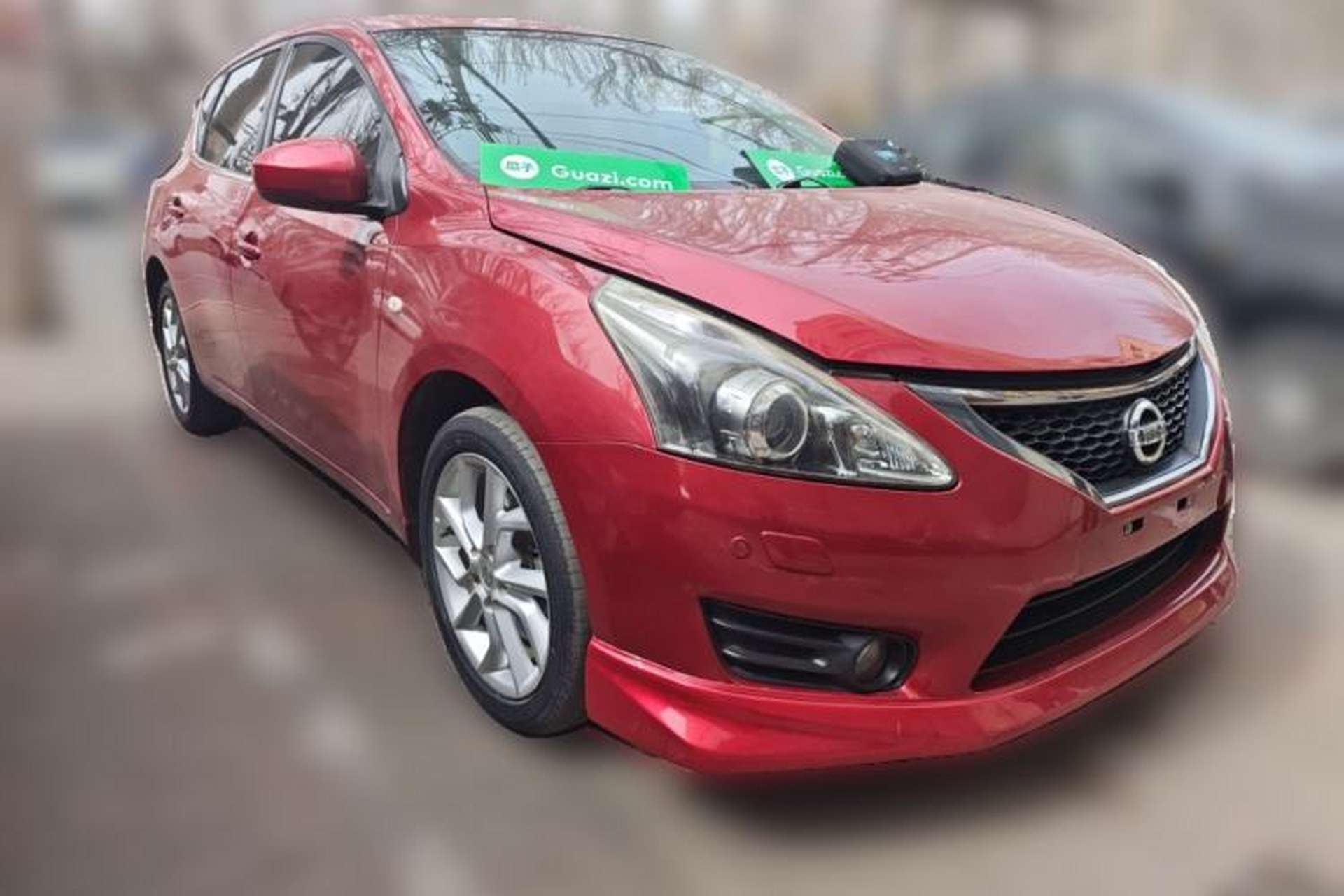 Used Nissan Tiida 2011 1.6T M-CVT Cool Edition Front Right 45 Deg