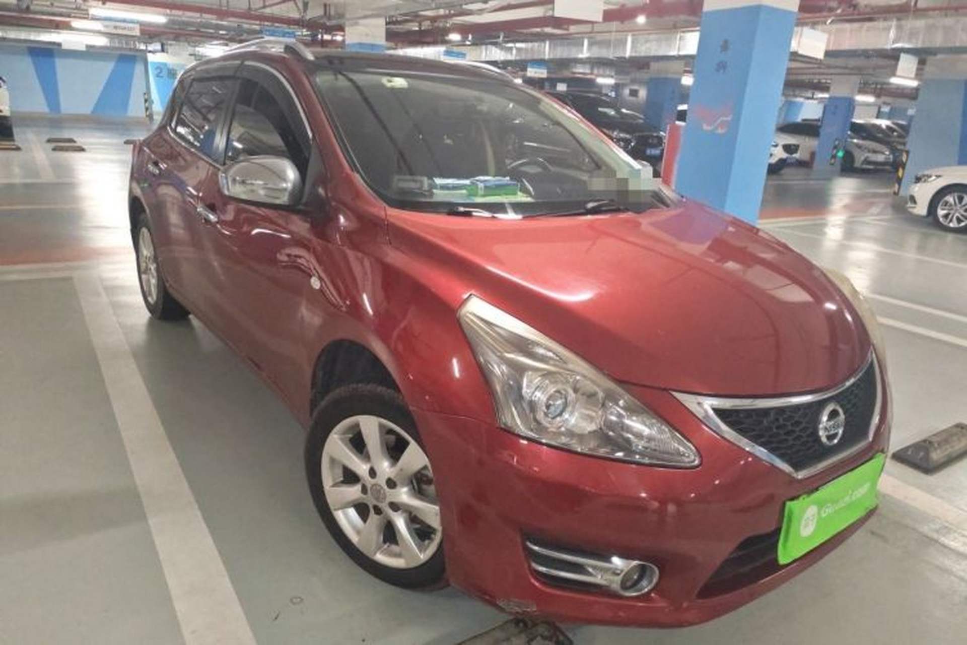 Used Nissan Tiida 2011 1.6L CVT Smart Version Front Right 45 Deg