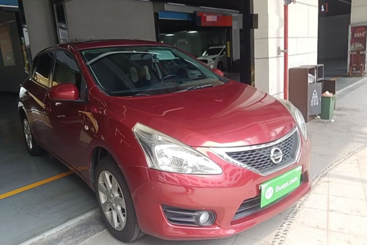 Used Nissan Tiida 2011 1.6L CVT Smart Version Front Right 45 Deg