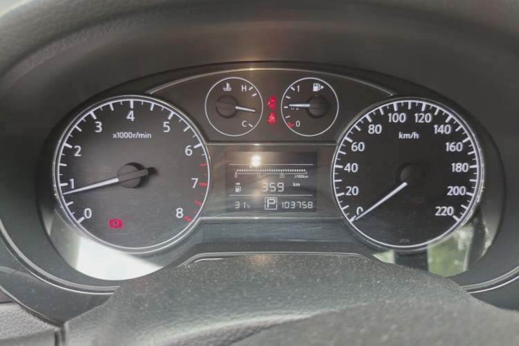 Used Nissan Tiida 2011 1.6L CVT Comfort Model Instrument Cluster