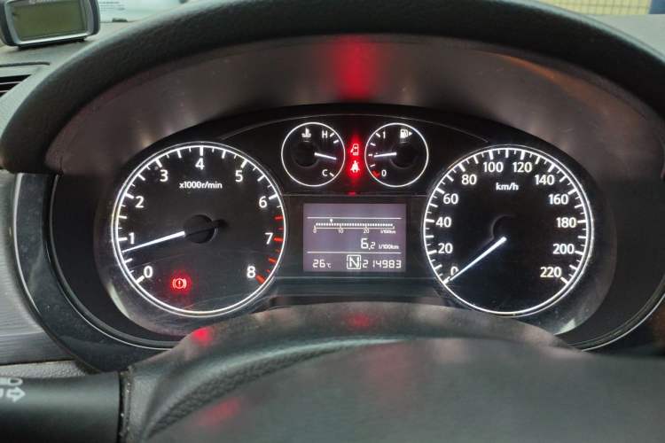 Used Nissan Tiida 2011 1.6L CVT Comfort Model Instrument Cluster