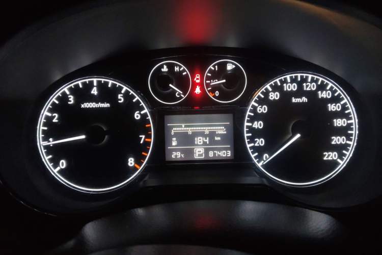 Used Nissan Tiida 2011 1.6L CVT Comfort Model Instrument Cluster