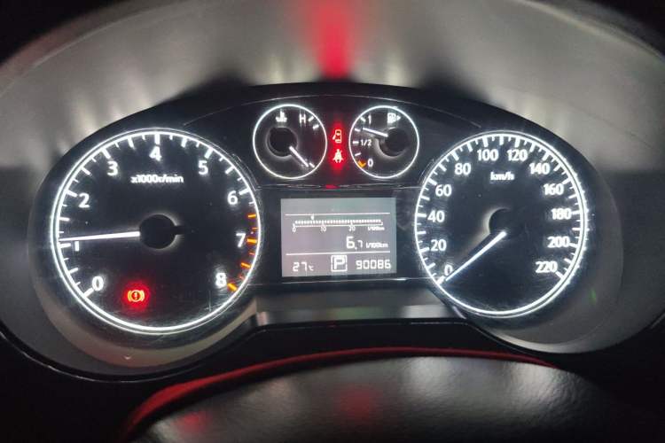 Used Nissan Tiida 2011 1.6L CVT Comfort Model Instrument Cluster