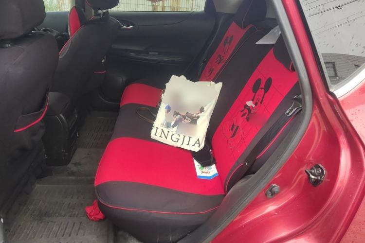 Used Nissan Tiida 2011 1.6L CVT Comfort Model Left Rear Seat