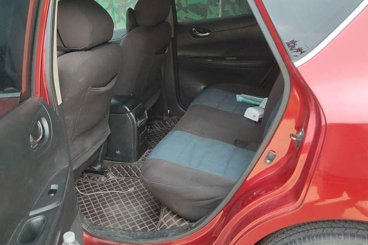 Used Nissan Tiida 2011 1.6L CVT Comfort Model Left Rear Seat