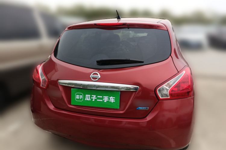Used Nissan Tiida 2011 1.6L Manual Smart Version Rear
