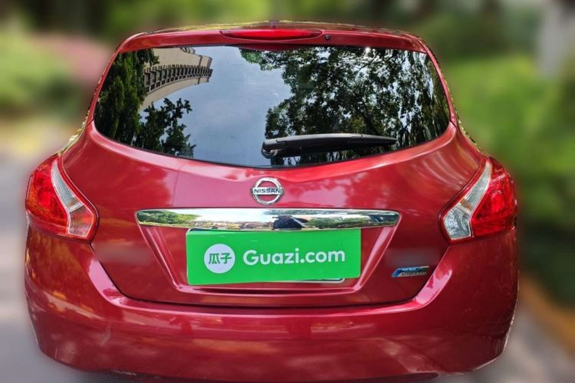 Used Nissan Tiida 2011 1.6L CVT Smart Version Rear