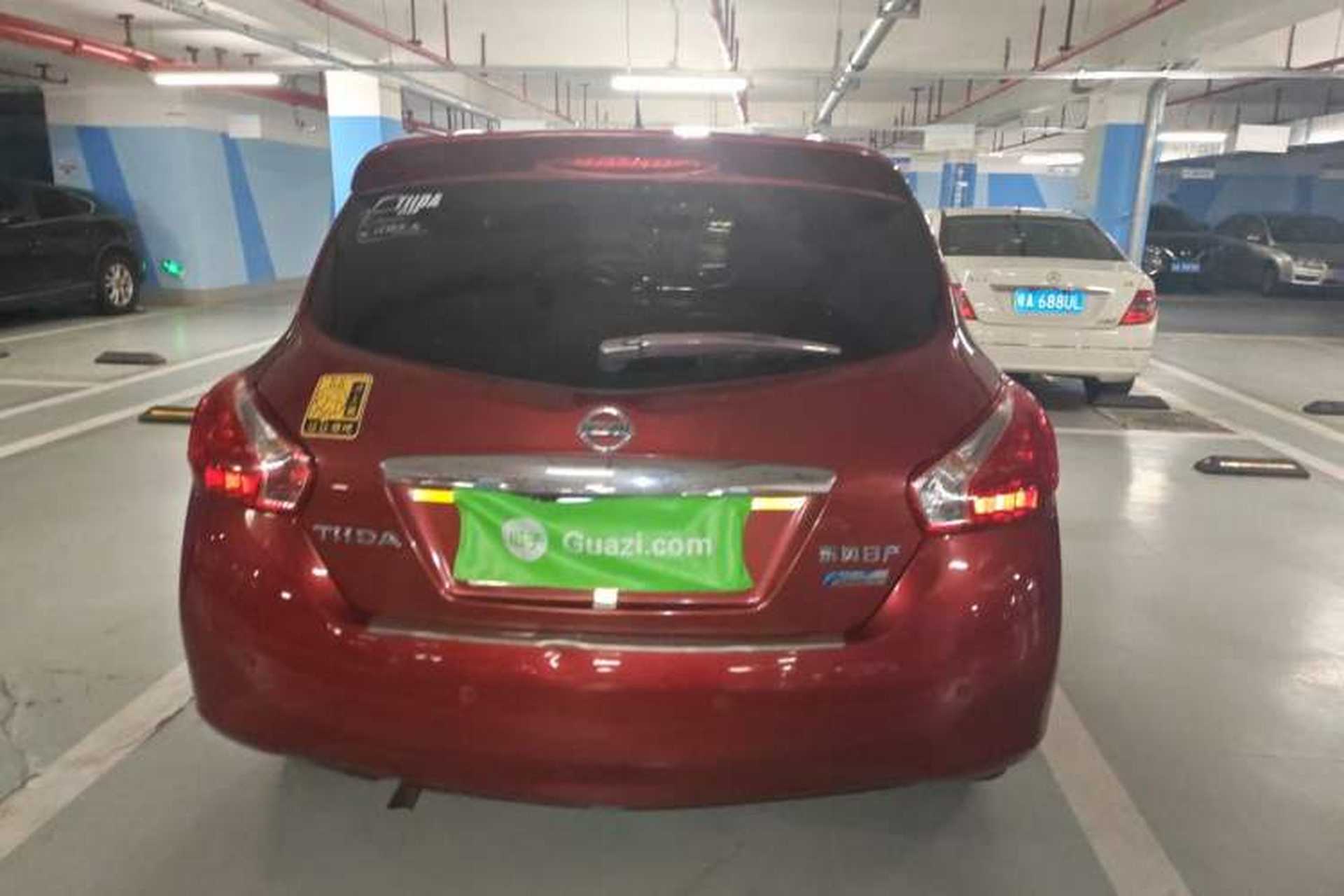 Used Nissan Tiida 2011 1.6L CVT Smart Version Rear