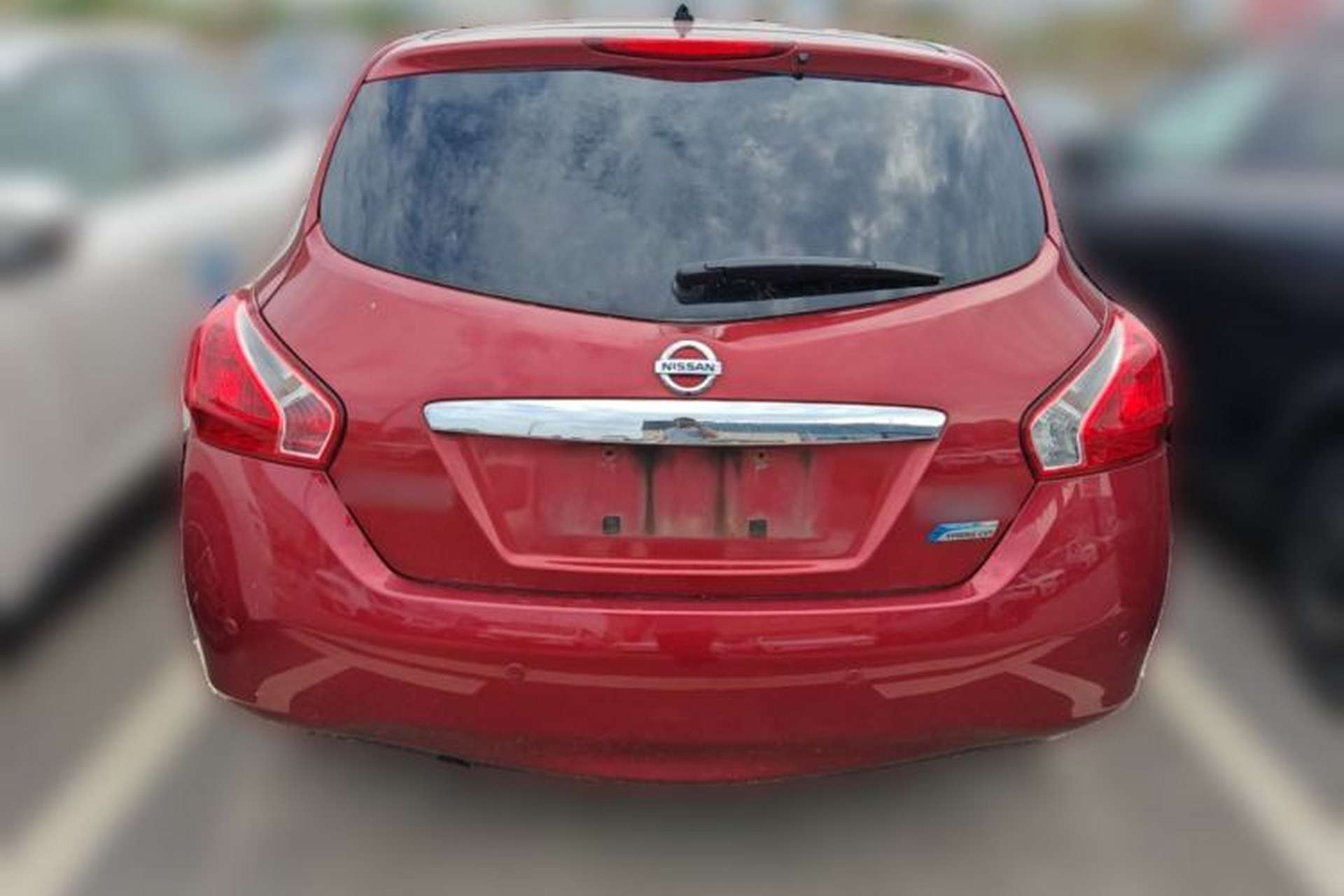 Used Nissan Tiida 2011 1.6L CVT Smart Version Rear