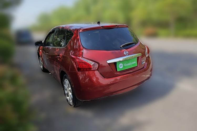 Used Nissan Tiida 2011 1.6L CVT Smart Version Rear Left 45 Deg